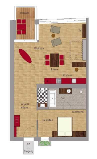 Z1-Das Haus Zwenkau Buitenkant foto